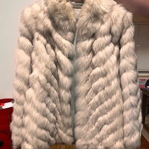 Luxurious Cream Faux Fur Teddy Jacket